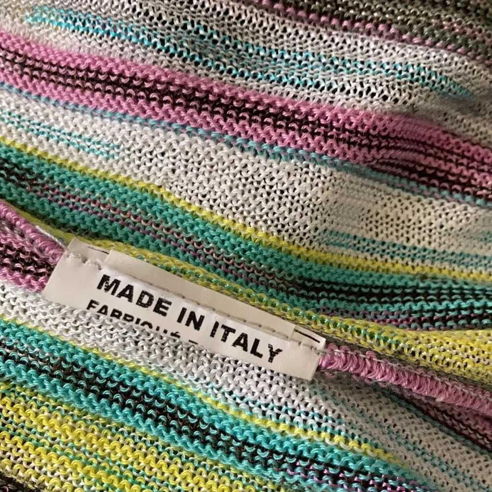 Authentic Missoni Striped Knit pleated Dress Small - Picture 3 of 7